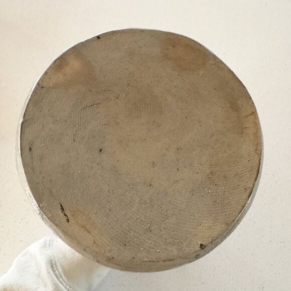 Antique Stoneware Salt Glazed Tobacco Spit Jug 11” - Picture 6 of 6